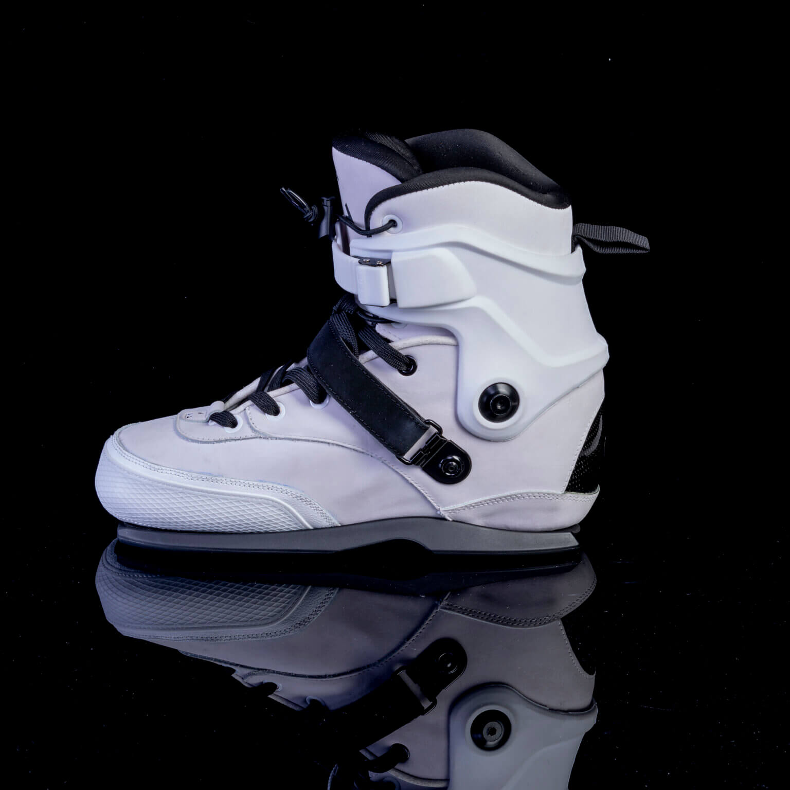 Tactical V1 Midnight White Boot Only Faction Skate Company